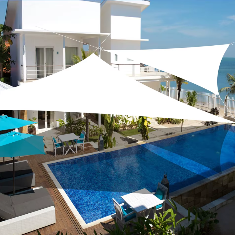 Voile d'Ombrage Triangulaire Anti-UV Premium