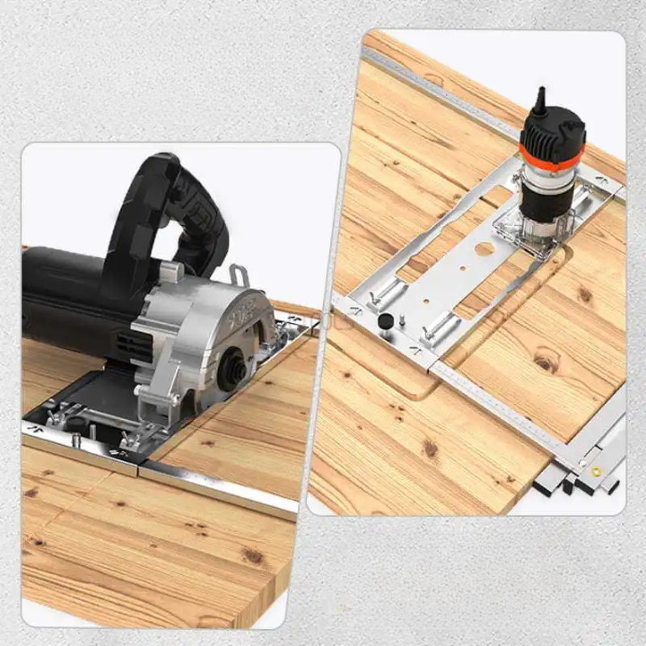 Guia de Corte de Madeira Preciso Ajustável