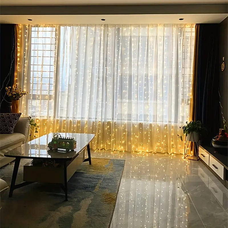 Jardioui Guirlande Lumineuse Premium pour Rideaux