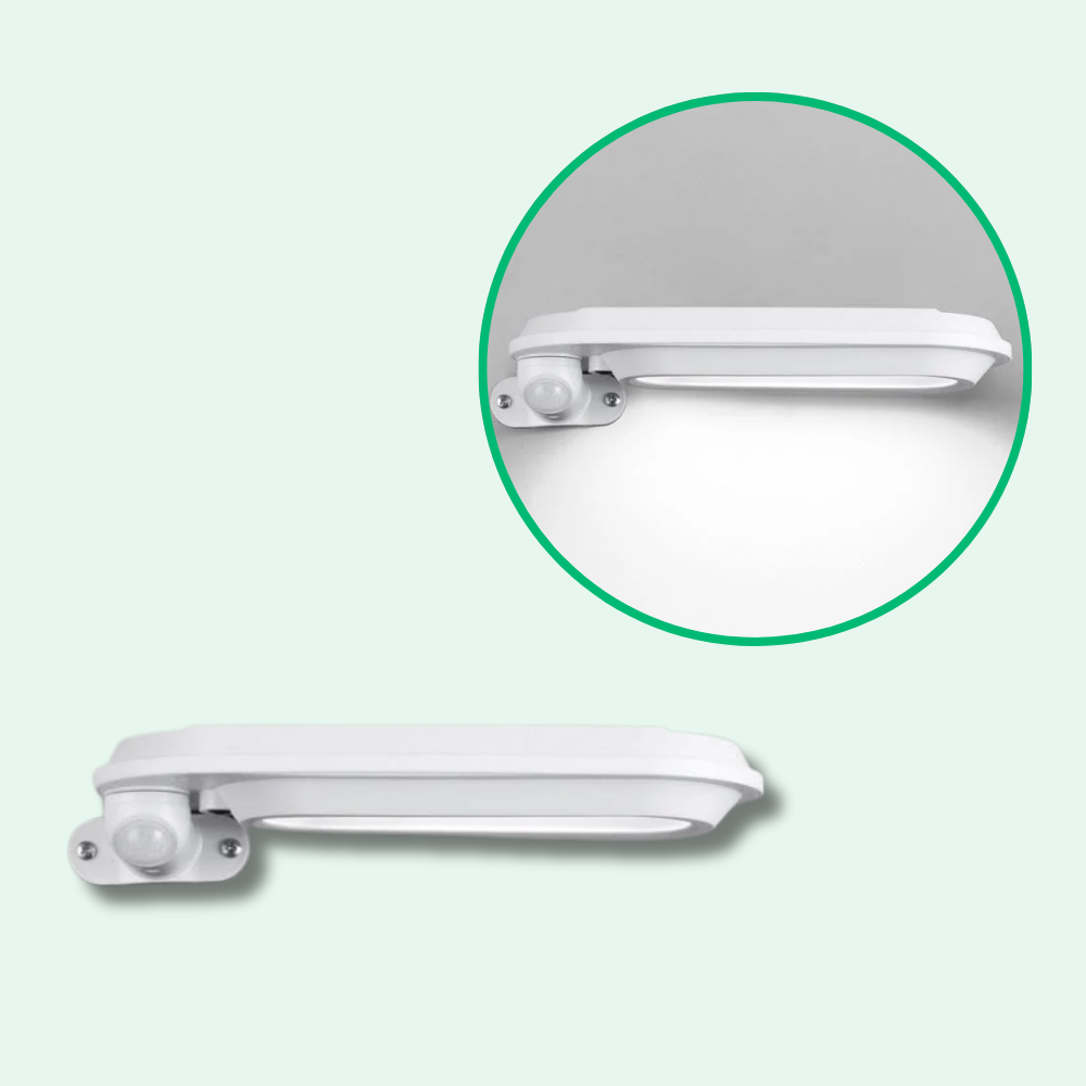 Luz de rua solar com sensor de movimento poderoso