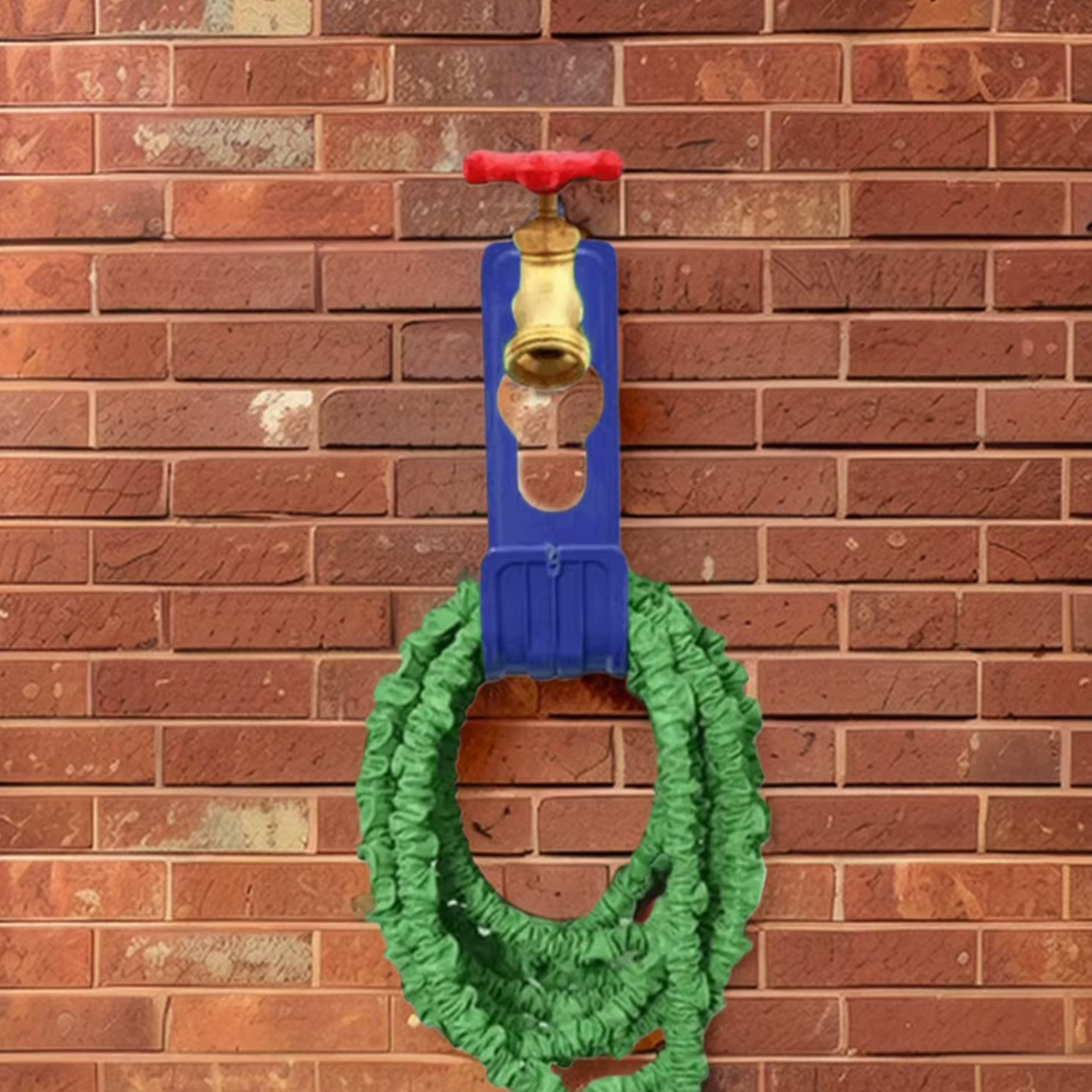 Support Murale Réglable pour Tuyau d’Arrosage