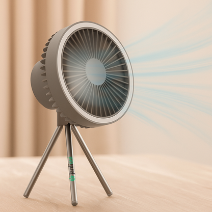 O ventilador portátil multifuncional premium