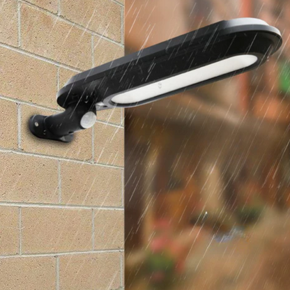 Luz de rua solar com sensor de movimento poderoso