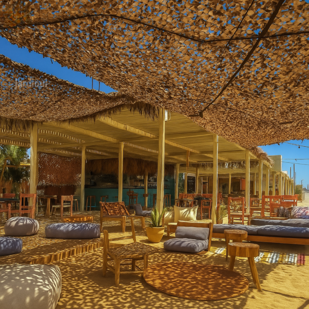 Voile d'Ombrage Camouflage pour Extérieur