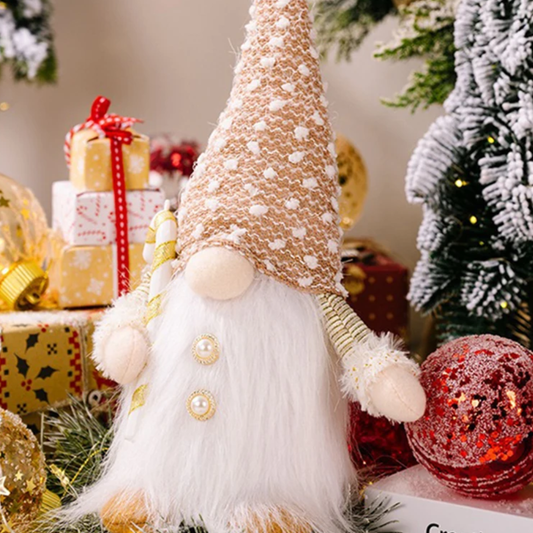 Nain Décoratif Porte-Bonheur Scintillant