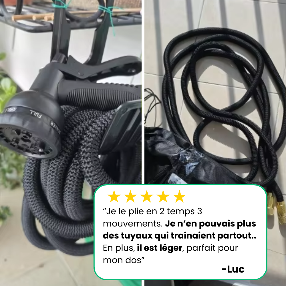 Mangueira de jardim expansível premium