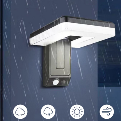 Lâmpada Exterior Solar com Detetor de Movimento