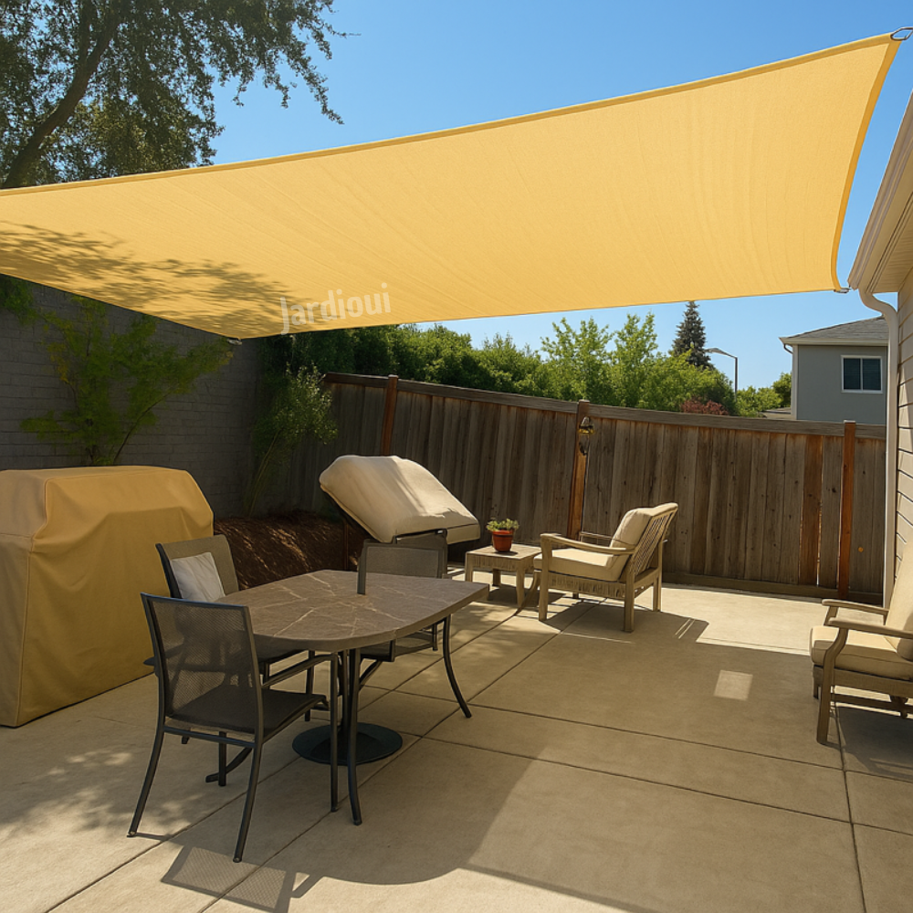Voile d'Ombrage Rectangulaire Premium