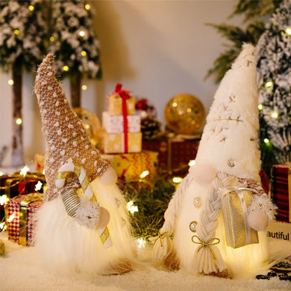 Nain Décoratif Porte-Bonheur Scintillant