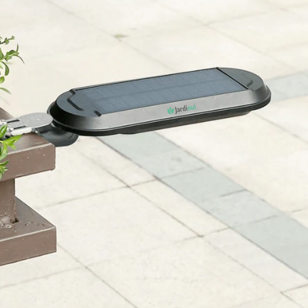 Luz de rua solar com sensor de movimento poderoso