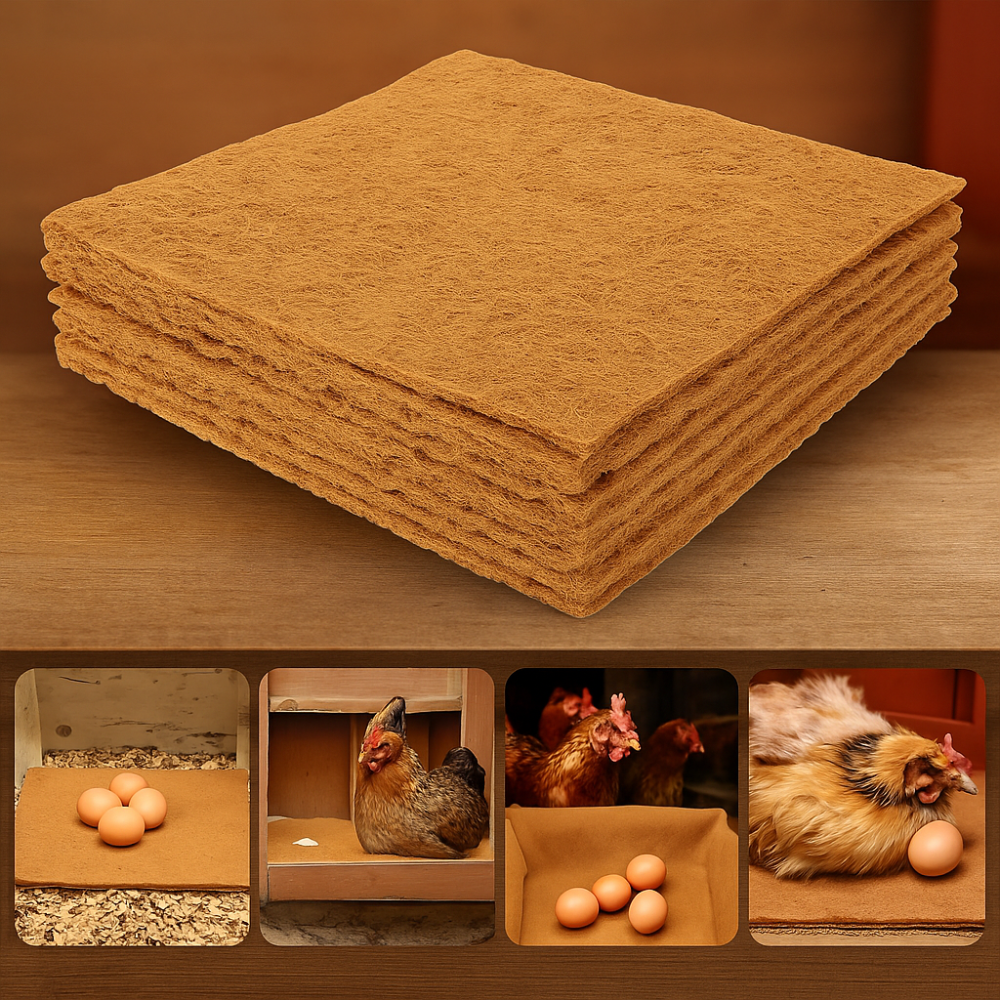 Cojins de Nidificação para Posto de Ovos de Galinheiro