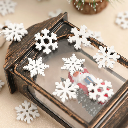 Mini Flocons de Neige Blancs Délicats