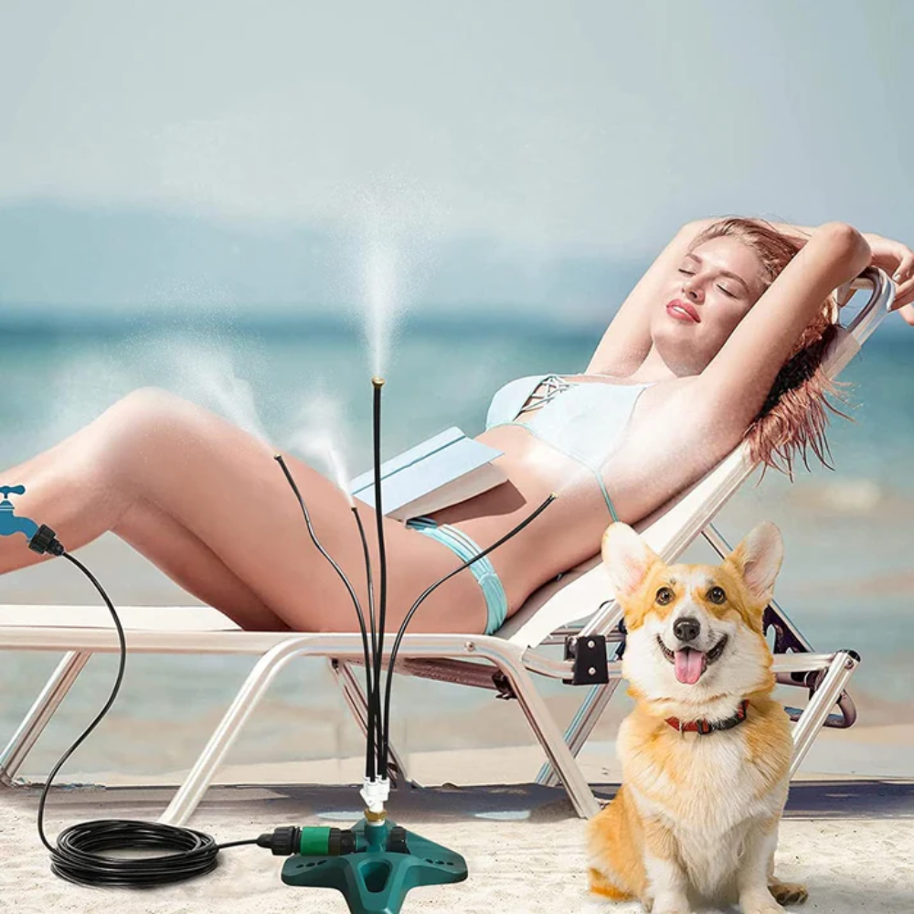 Sistema de nebulização portátil ultraeficiente Quattro-Spray