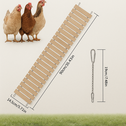 Baloiço Natural Suspenso para Frangos