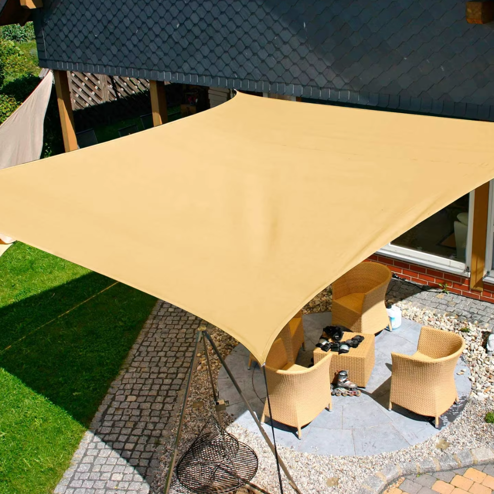 Voile d'Ombrage Rectangulaire Premium