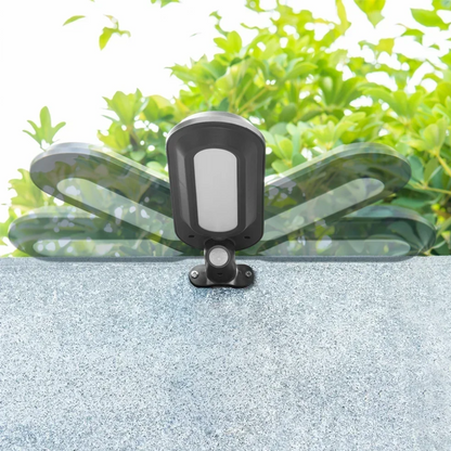 Luz de rua solar com sensor de movimento poderoso