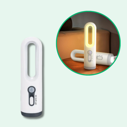 Lâmpada de Noite com Detetor de Movimento Recarregável