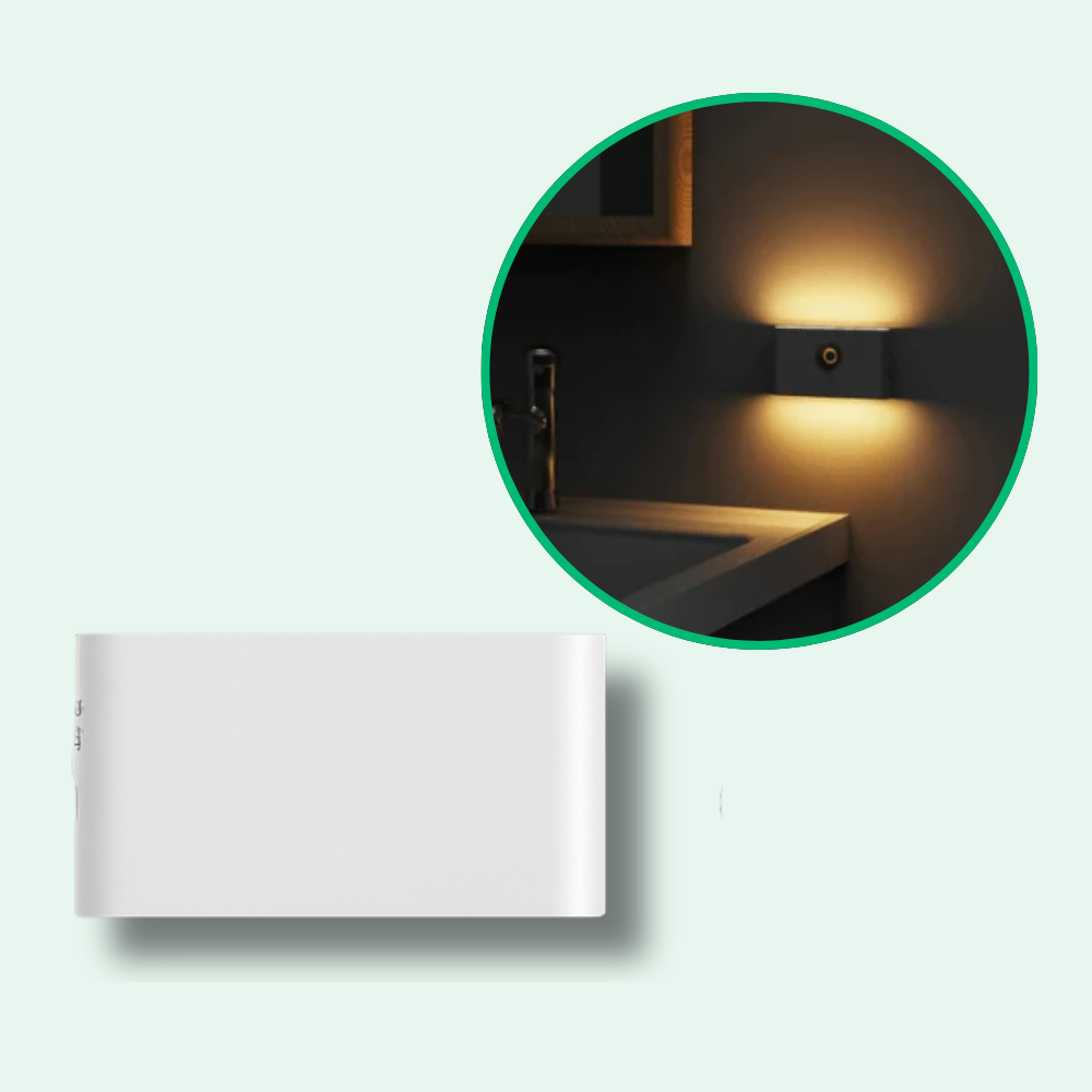 Luz noturna LED de indução sem fio