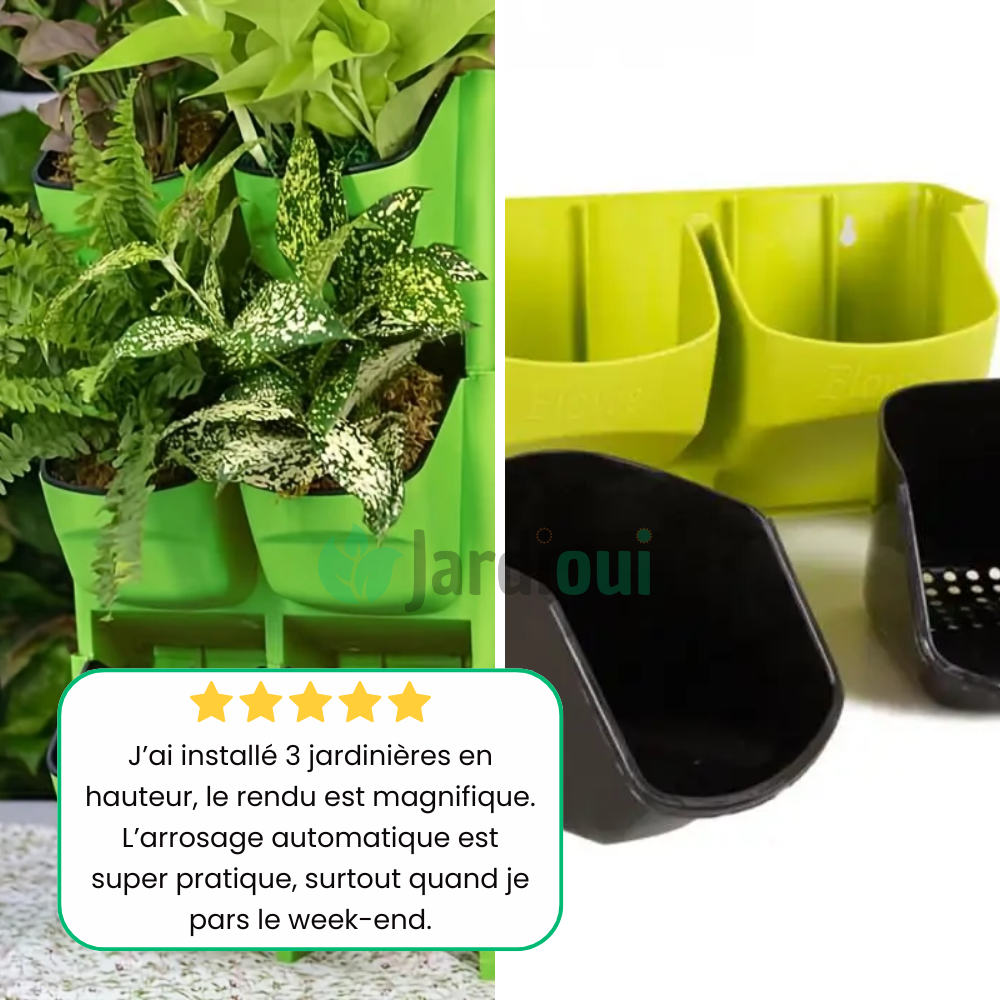 Plantador vertical com rega automática (1 peça)