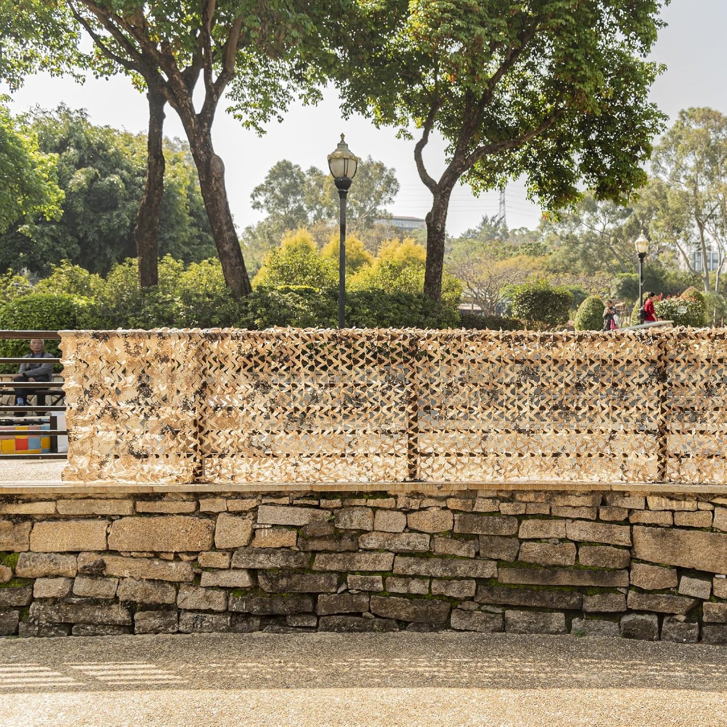 Voile d'Ombrage Camouflage pour Extérieur