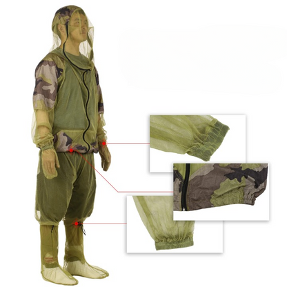 Tenue intégrale anti-moustiques respirante