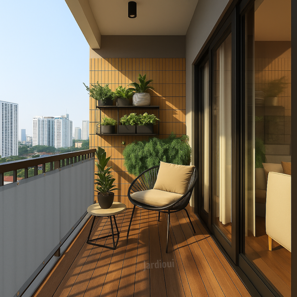 Jardioui Brise-Vue Balcon Imperméable
