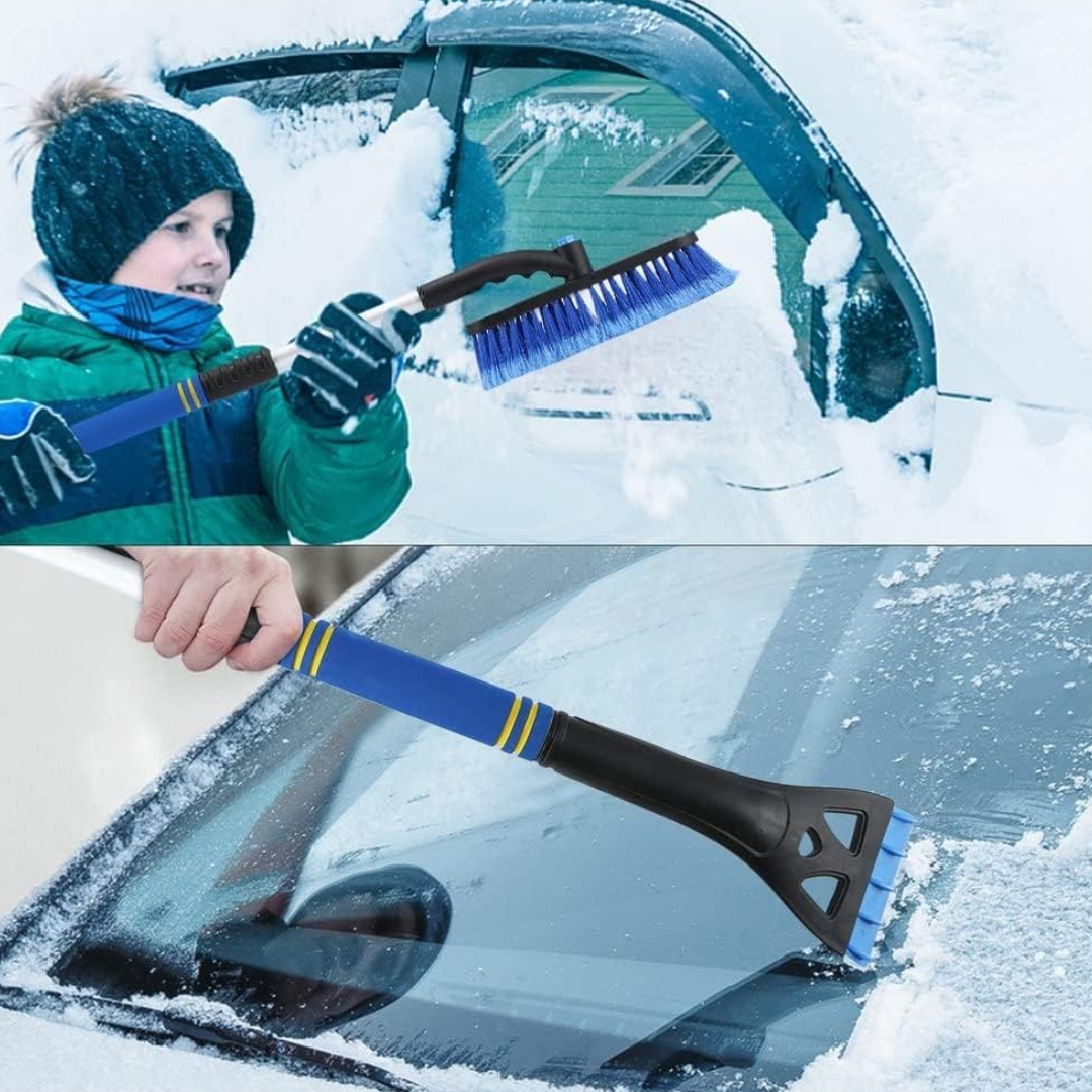 Jardioui Brosse à Neige Multifonction Robuste pour Voiture