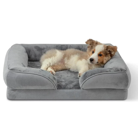 Jardioui Canapé Douillet Orthopédique pour Animaux