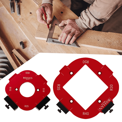 Jardioui Gabarit de Positionnement Précis 4 en 1 Polyvalent