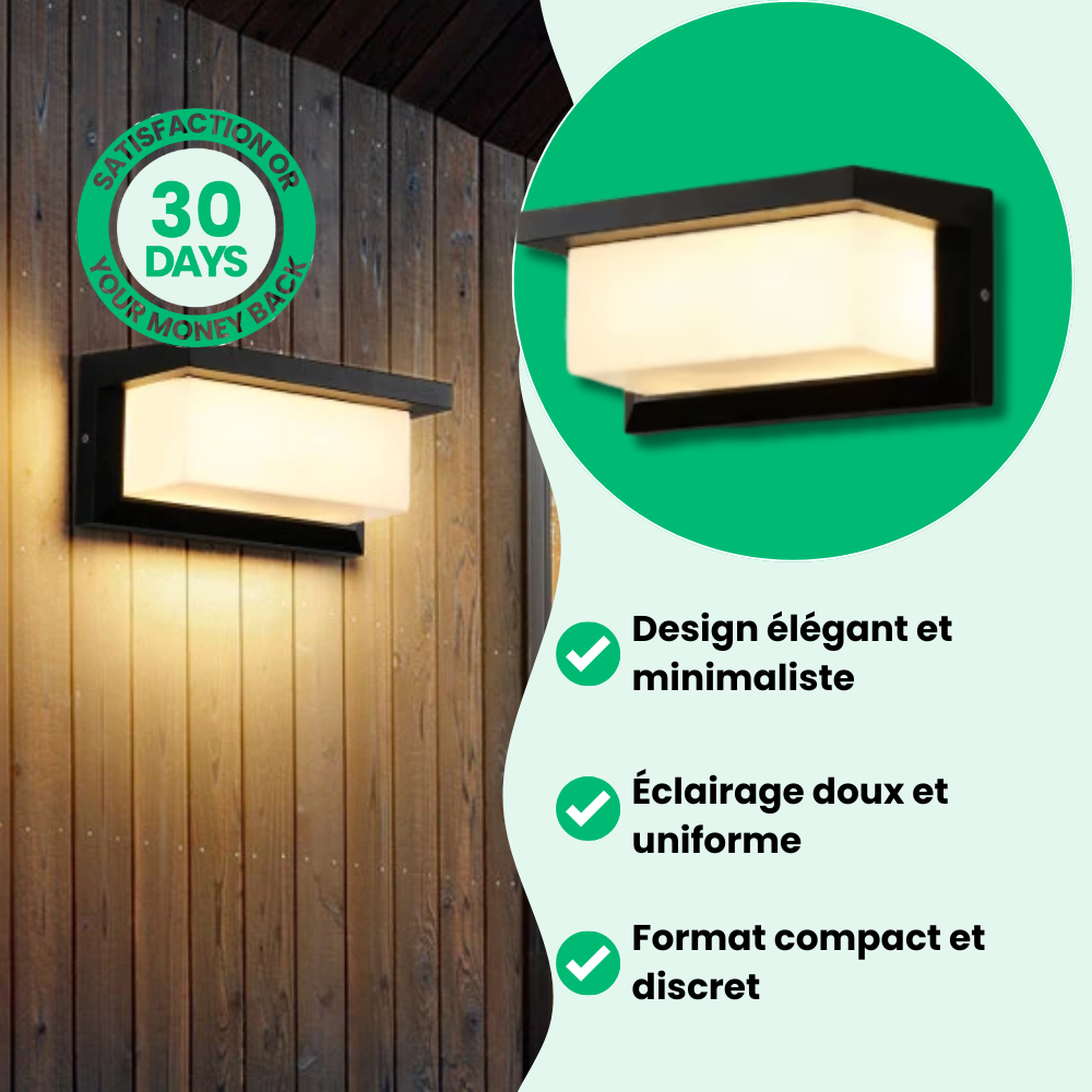 Jardioui Lampe Détecteur de Mouvement Couloir Moderne Sans Fil