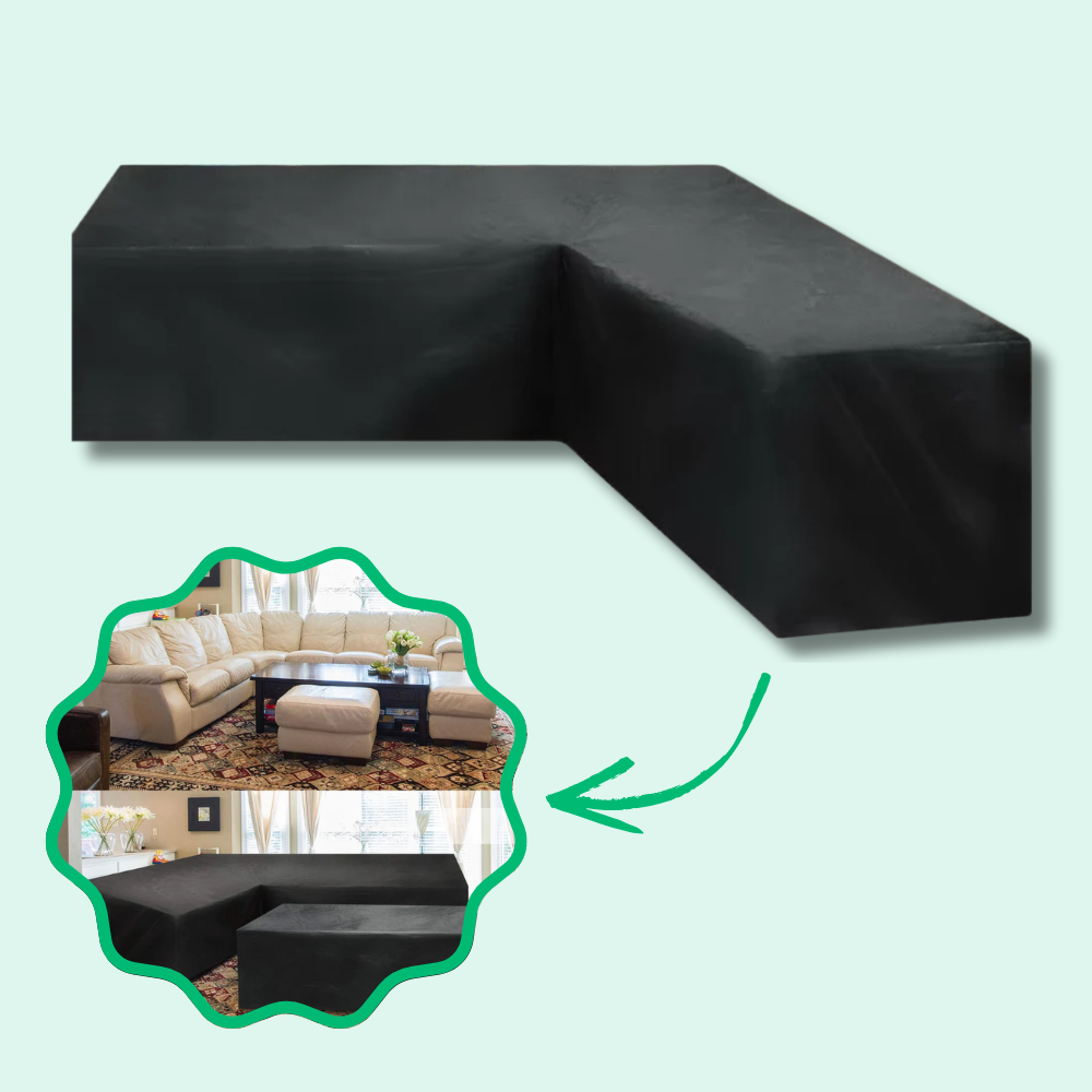 Jardioui M (200 x 270 x 82 cm) Housse Ultra-Résistante pour Canapé d'Extérieur