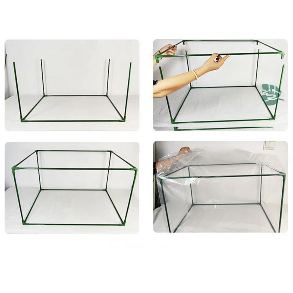 Jardioui Mini Serre Protectrice Compacte Transparente