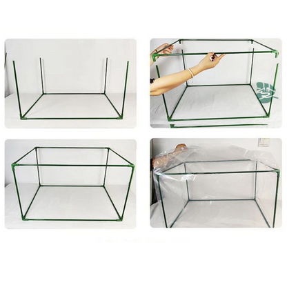 Jardioui Mini Serre Protectrice Compacte Transparente