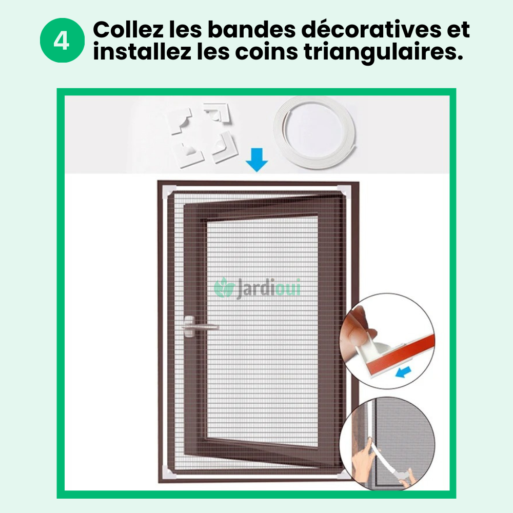 Jardioui Moustiquaire Magnétique sur Mesure