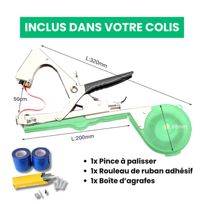 Jardioui Pince à palisser - Attache branche Révolutionnaire