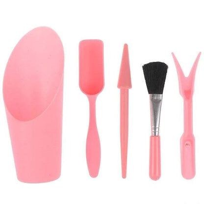 Jardioui Rose Set d'outils de jardinage Miniature Ultra-pratique