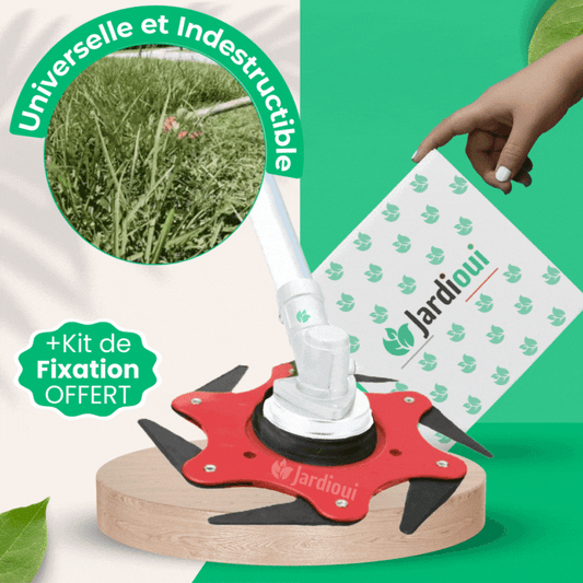 Jardioui Gardening Tools Tête de Coupe Universelle Indestructible