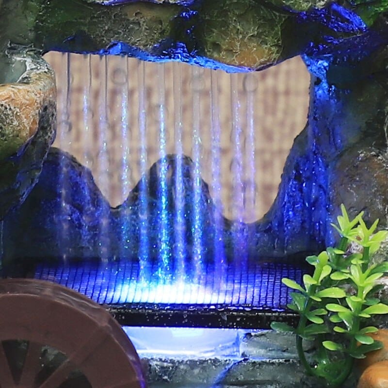 frJardioui Fontaine d'intérieur Moulin à Eau