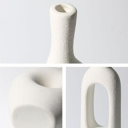 frJardioui Vase Nordique Minimaliste en Céramique